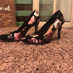 New floral heels